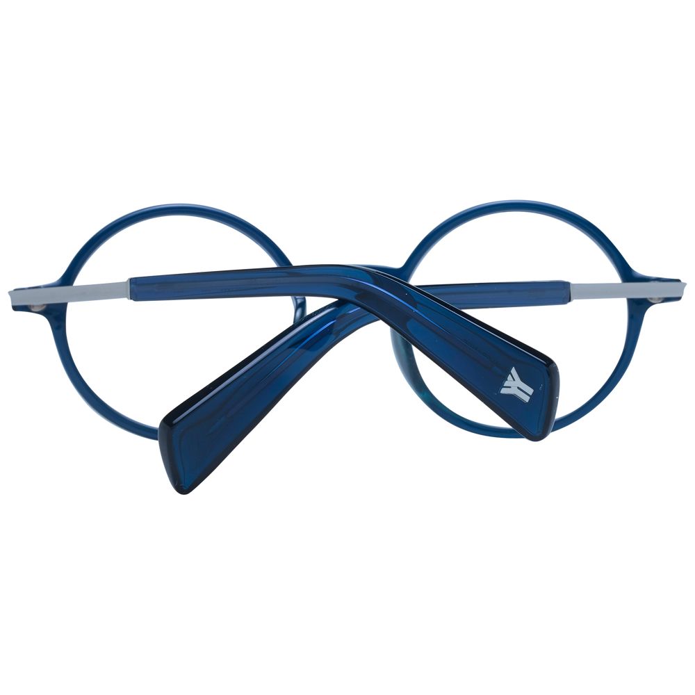 Yohji Yamamoto Blue Unisex Glasses Frame