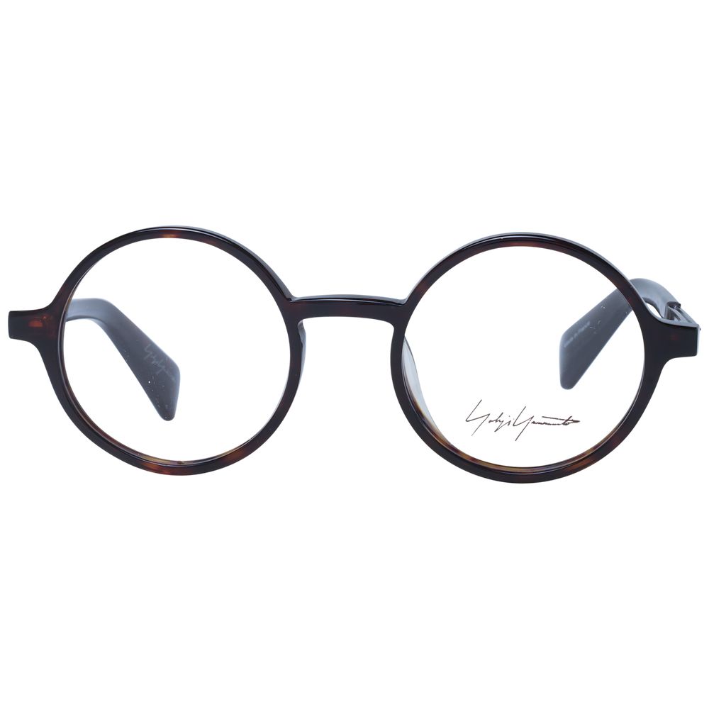 Yohji Yamamoto Brown Unisex Glasses Frame
