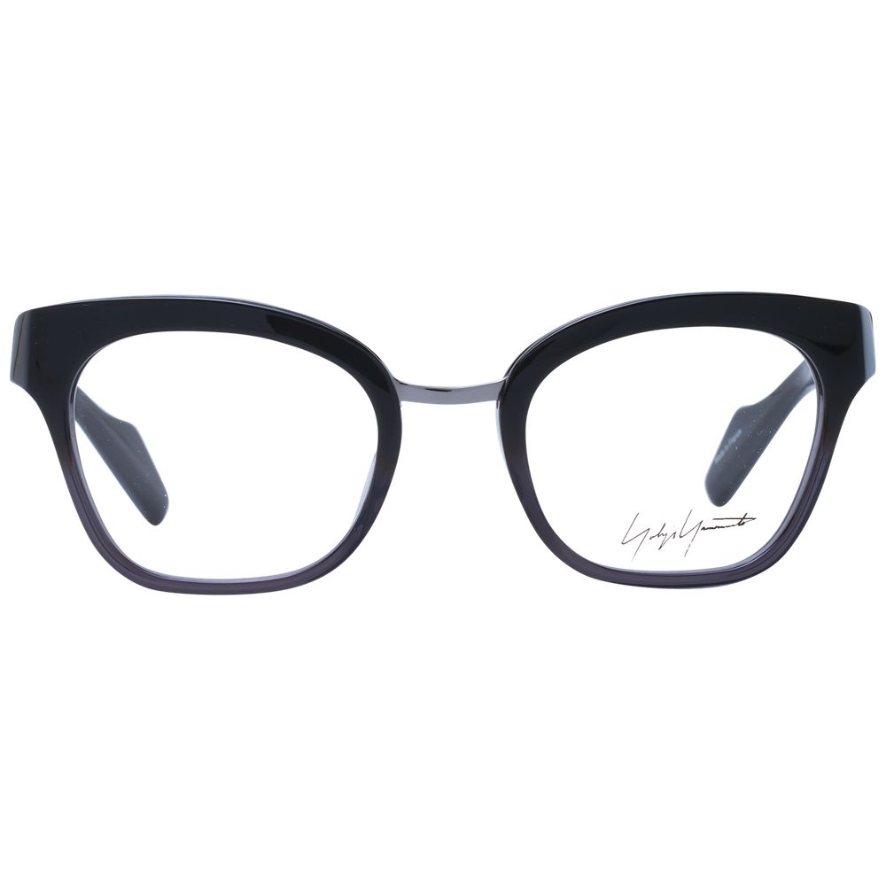 Yohji Yamamoto Black Acetate Glasses Frames