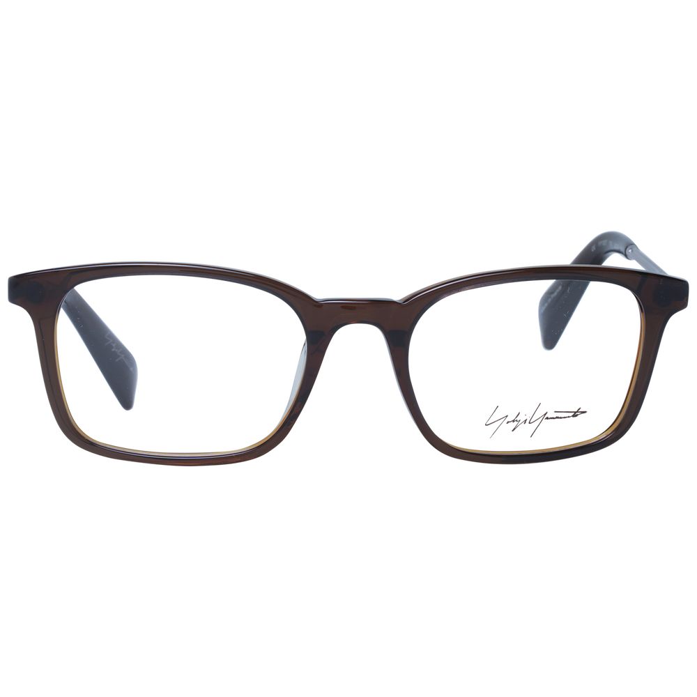 Yohji Yamamoto Brown Acetate Glasses Frames Yohji Yamamoto