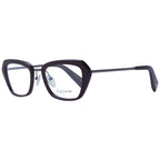 Yohji Yamamoto Burgundy Metal & Plastic Glasses Frames