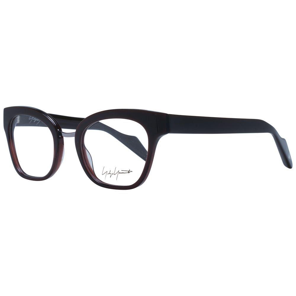 Yohji Yamamoto Brown Acetate Glasses Frames