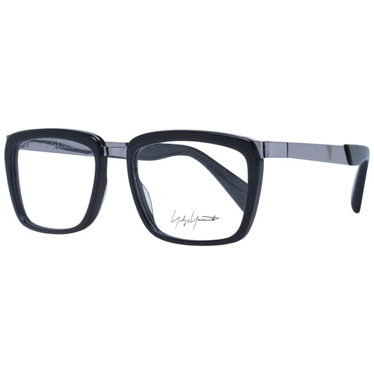 Yohji Yamamoto Black Unisex Glasses Frame