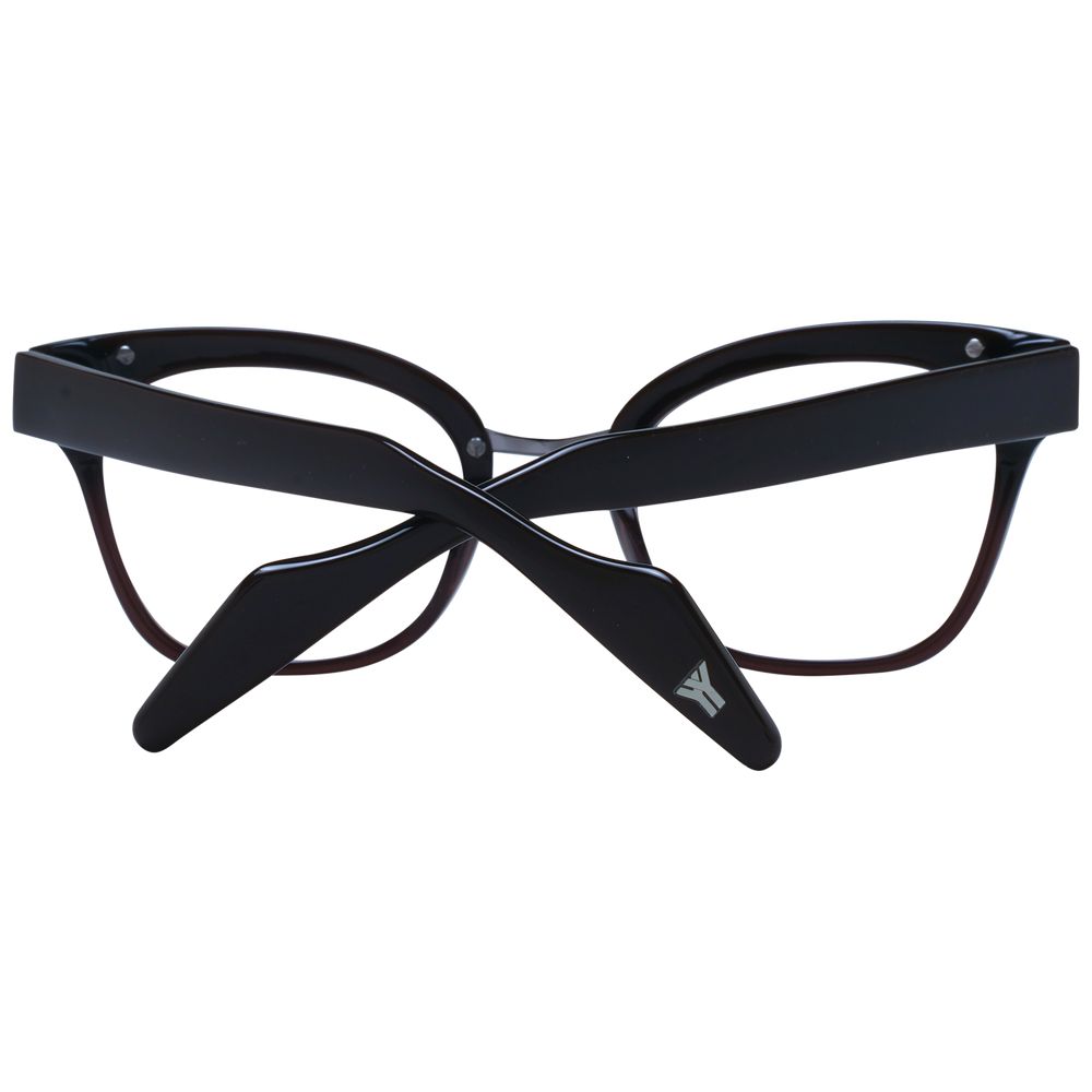 Yohji Yamamoto Brown Acetate Glasses Frames