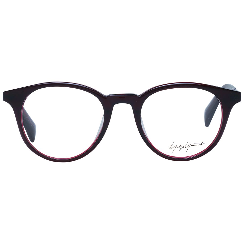 Yohji Yamamoto Red Unisex Glasses Frame