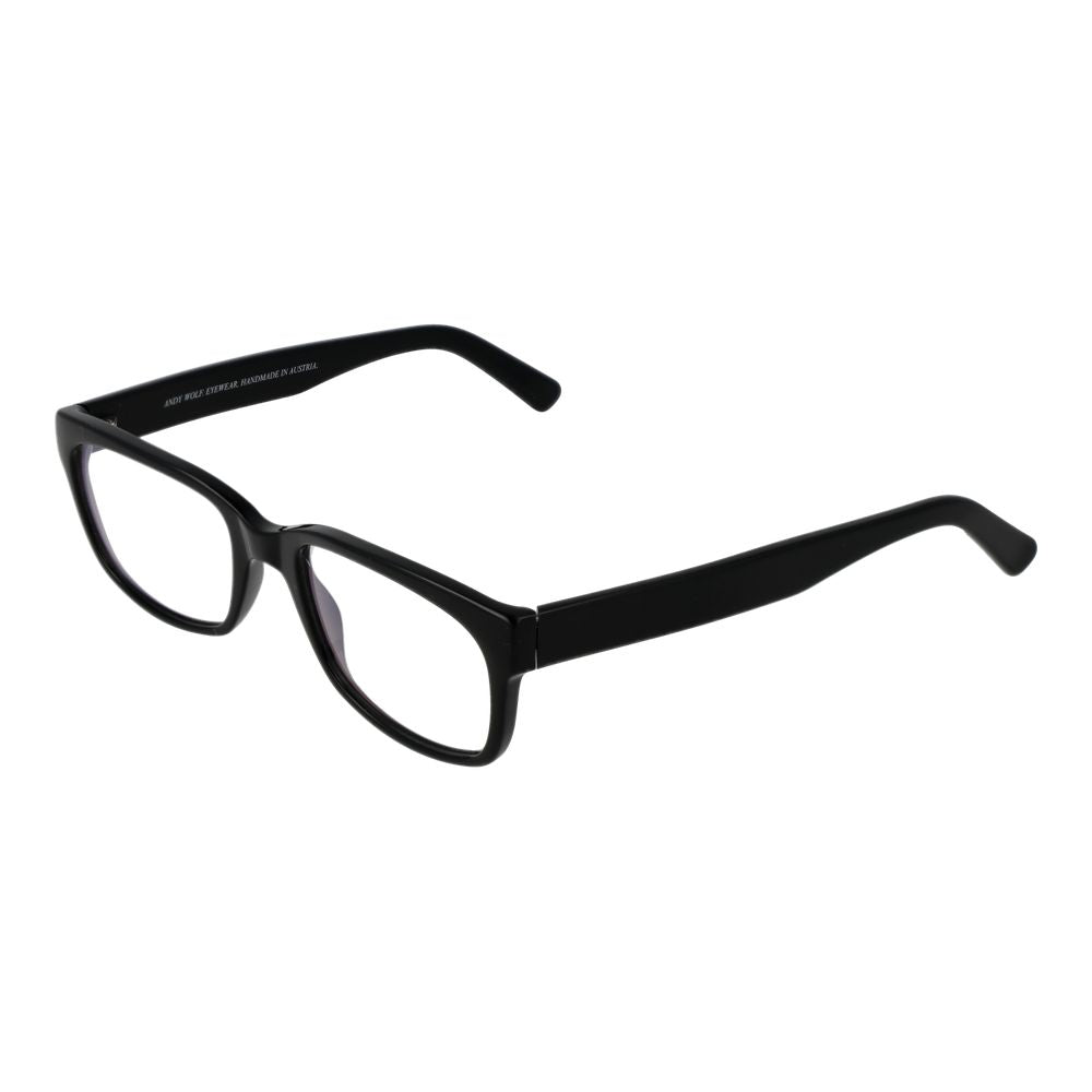 Andy Wolf Black Unisex Glasses Frame
