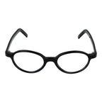 Andy Wolf black acetate glasses frames with sleek design and clear lenses, stylish eyewear for everyday wear