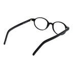 Andy Wolf black acetate glasses frames with sleek rectangular design, showcasing modern eyewear style and high-quality craftsmanship.