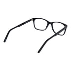 Andy Wolf black acetate glasses frames with sleek design and clear lenses, stylish eyewear for everyday wear.