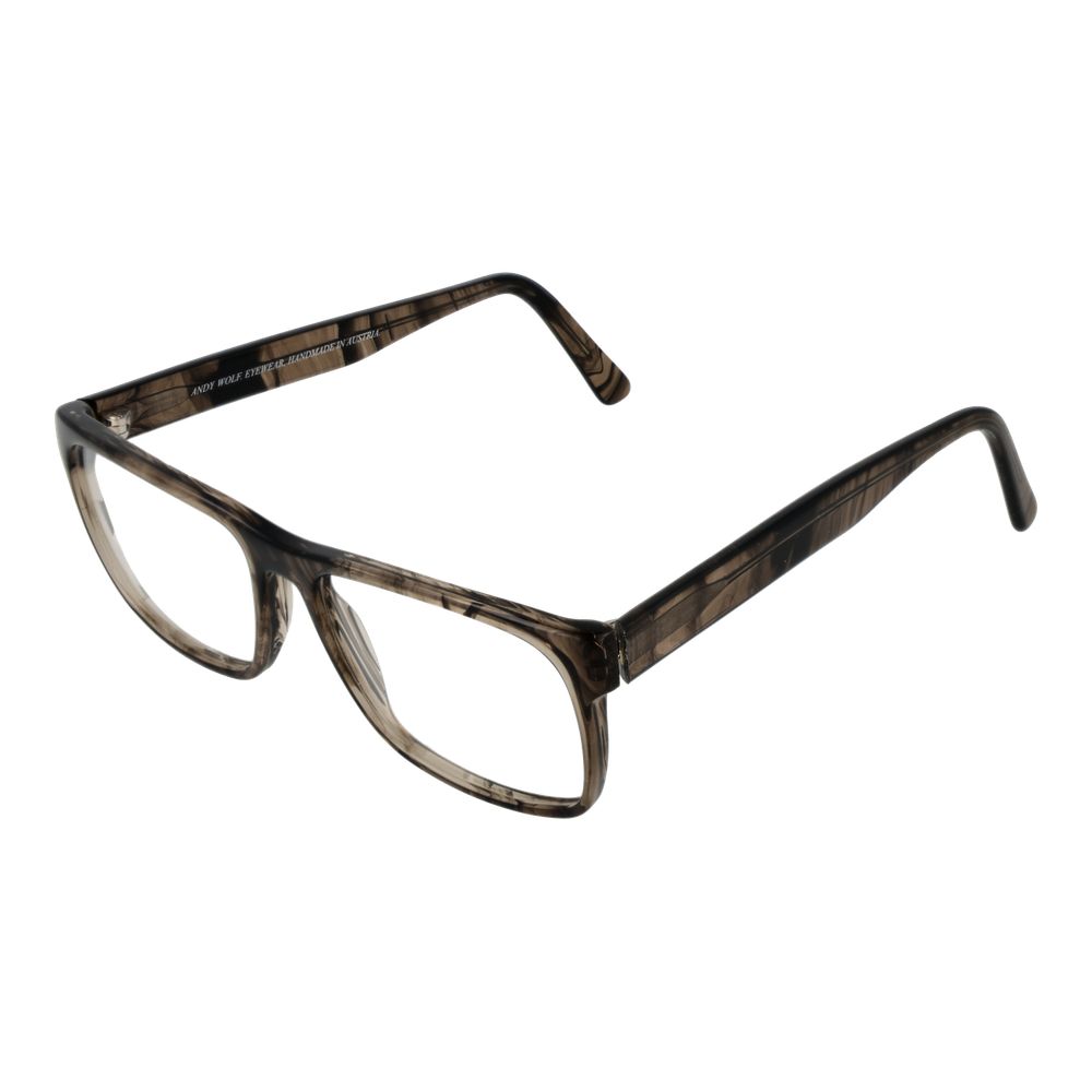 Andy Wolf Brown Unisex Glasses Frame