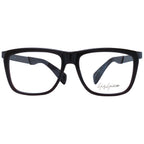 Yohji Yamamoto brown acetate glasses frames with a sleek design and rounded lenses, showcasing modern eyewear style.