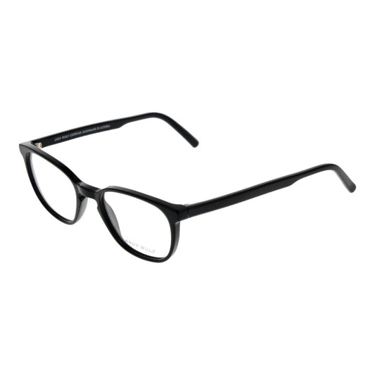 Andy Wolf Black Unisex Glasses Frame