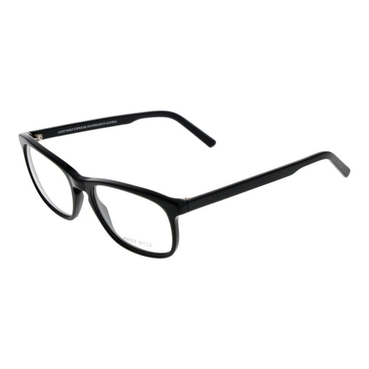 Andy Wolf Black Unisex Glasses Frame