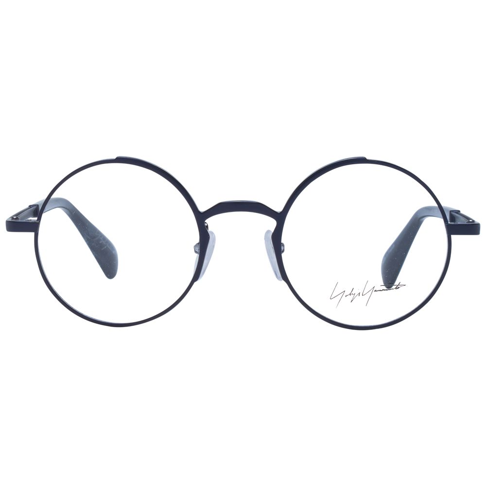 Yohji Yamamoto Blue Metal Glasses Frames