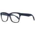 Yohji Yamamoto blue acetate eyeglass frames with sleek, modern design and transparent lenses for stylish eyewear.
