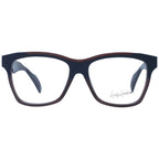 Yohji Yamamoto blue acetate glasses frames with clear lenses, stylish and lightweight eyewear for modern fashion.