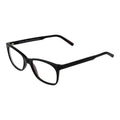 Andy Wolf black acetate glasses frames with classic rectangular design, showcasing sleek and stylish eyewear.