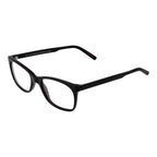 Andy Wolf black acetate glasses frames with classic rectangular design, showcasing sleek and stylish eyewear.