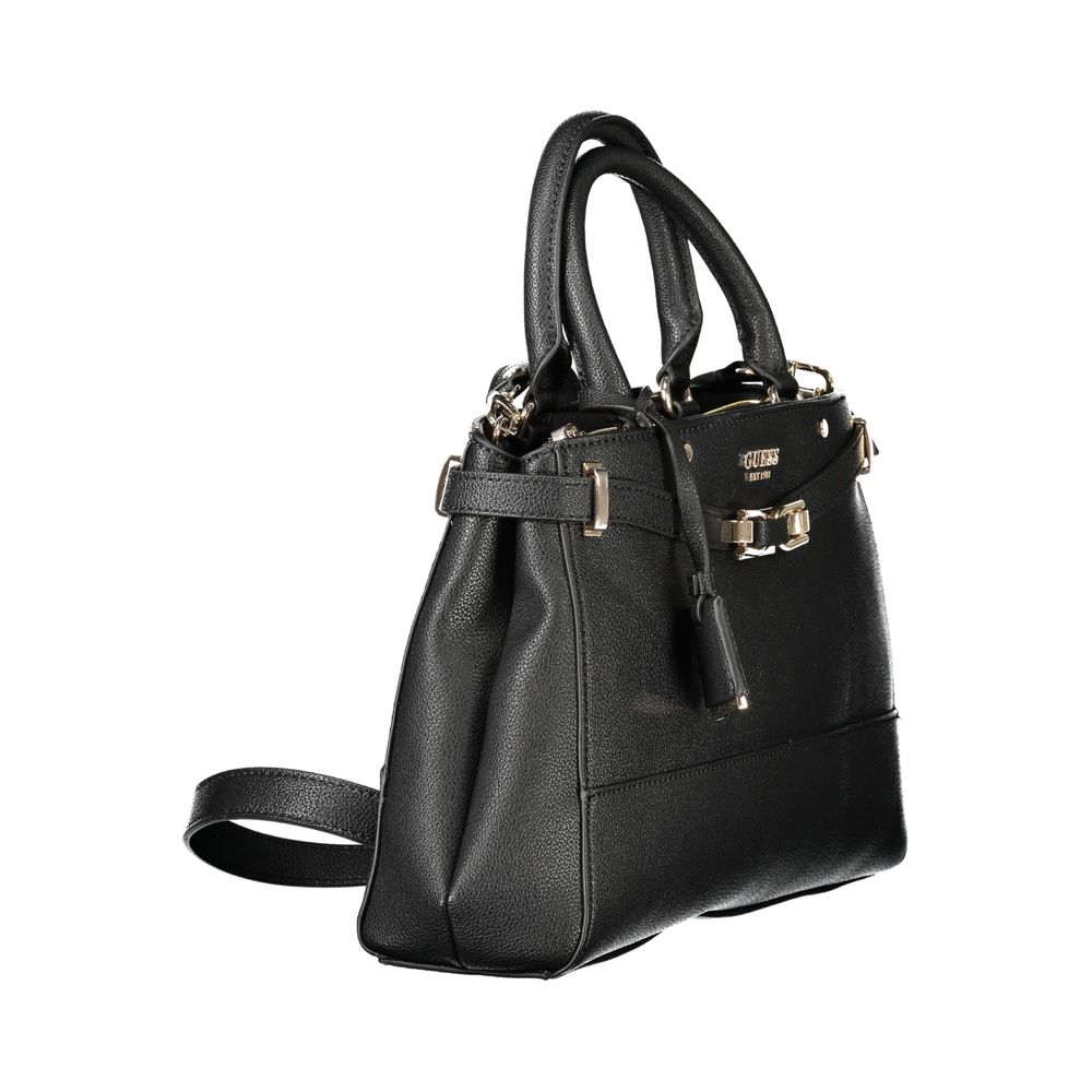 Guess Jeans Black Polyethylene Handbag Guess Jeans