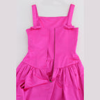 Dolce & Gabbana Pink Silk Long Sheath Ball Gown Dress