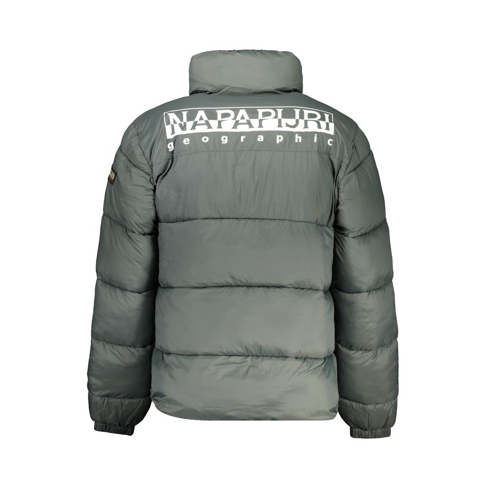 Napapijri Green Polyamide Jacket Napapijri