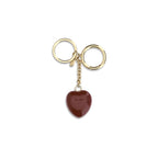 Valentino Garavani Bordeaux Metal Keychain
