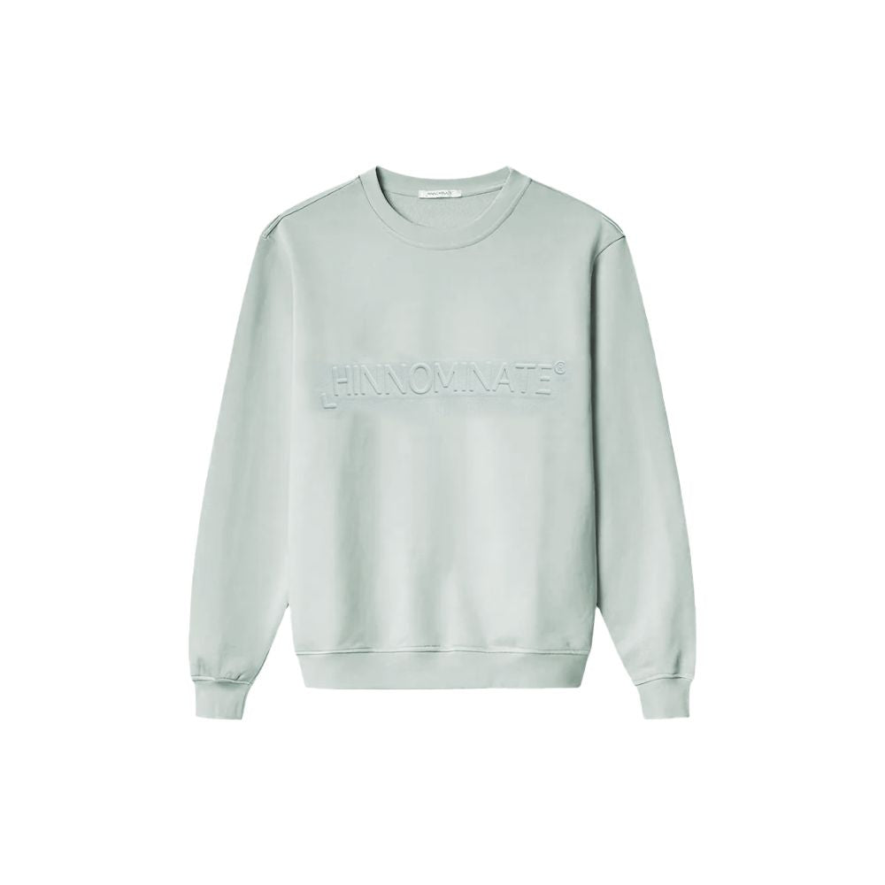 Hinnominate Gray Cotton Sweater Hinnominate