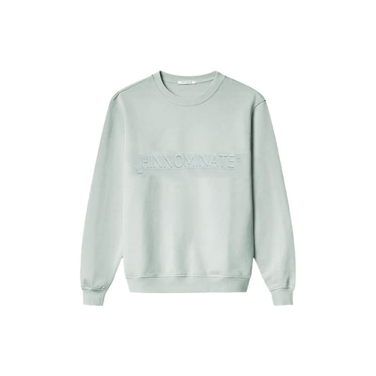 Hinnominate Gray Cotton Sweater Hinnominate