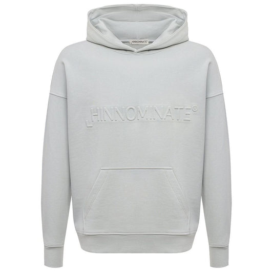 Hinnominate Gray Cotton Sweater Hinnominate