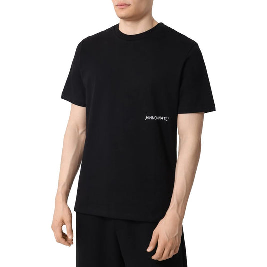 Hinnominate Black Cotton T-Shirt Hinnominate
