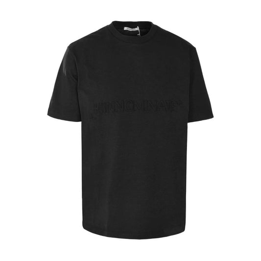 Hinnominate Black Cotton T-Shirt Hinnominate