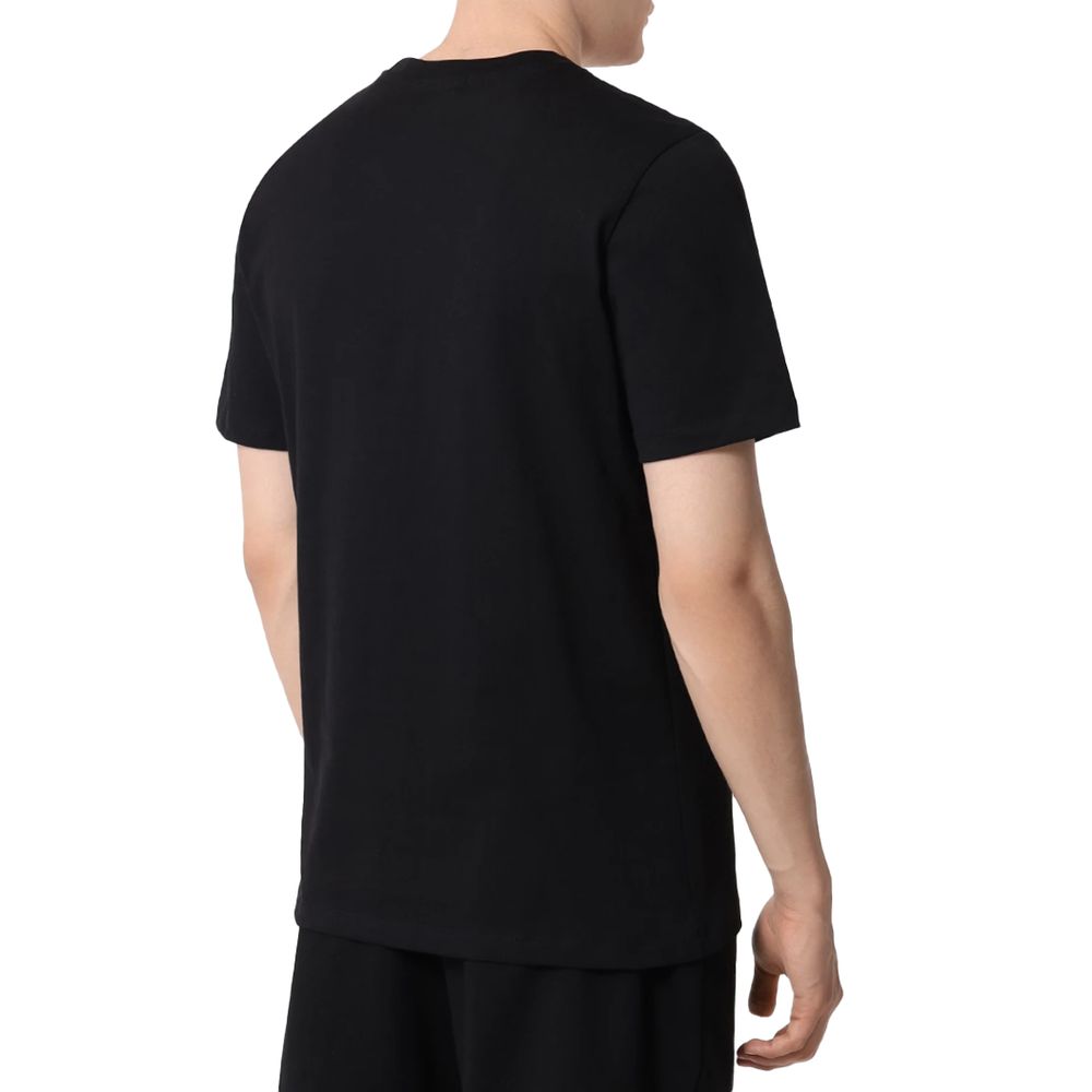 Hinnominate Black Cotton T-Shirt Hinnominate