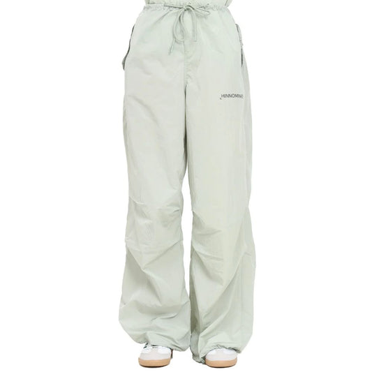 Hinnominate Green Nylon Jeans & Pant Hinnominate