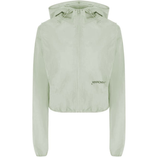 Hinnominate Green Nylon Jackets & Coat Hinnominate