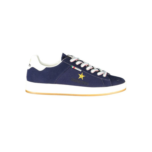 Esercito 1659 Blue Polyurethane Men Sneaker Esercito 1659