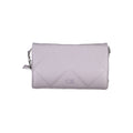 Calvin Klein Viola polyester women's shoulder bag with sleek design and shoulder strap, shown in black against a neutral background.