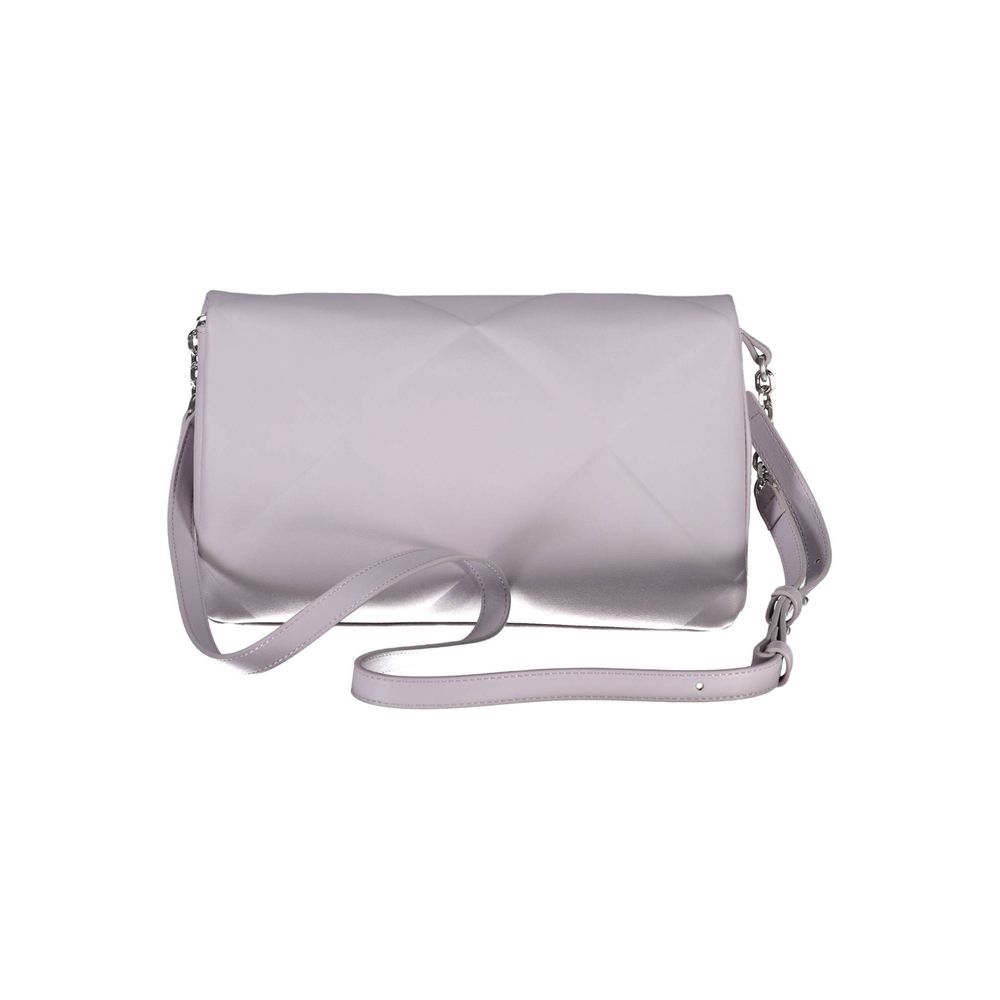 Calvin Klein Viola polyester women's shoulder bag with sleek design, top handle, and adjustable strap for versatile style.