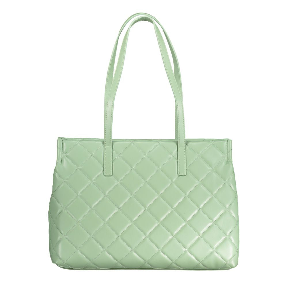 Mario Valentino Green Polyethylene Handbag Mario Valentino