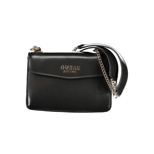 Guess Jeans Black Polyethylene Handbag Guess Jeans