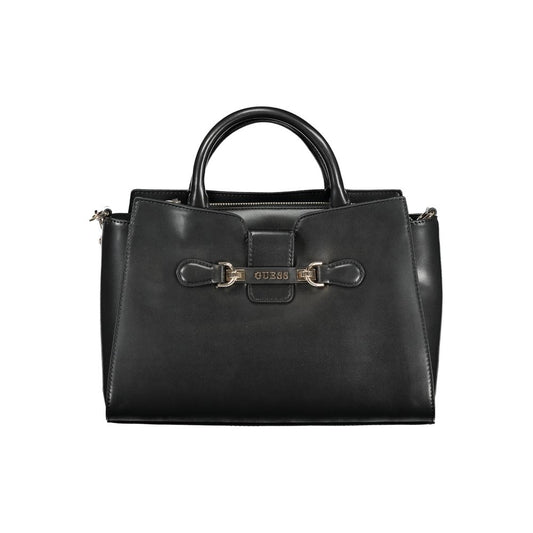 Guess Jeans Black Polyethylene Handbag Guess Jeans