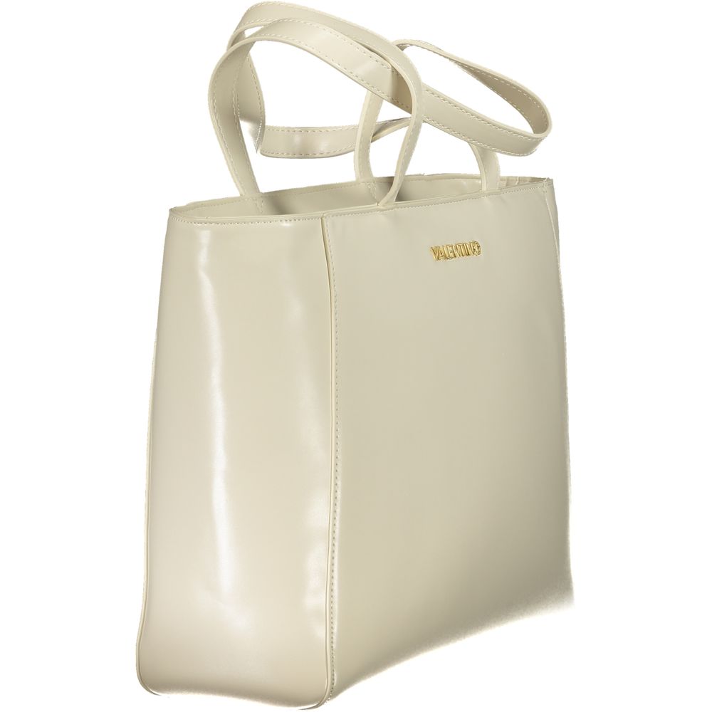 Mario Valentino Beige Polyethylene Handbag Mario Valentino
