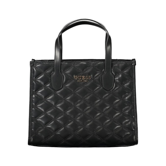 Guess Jeans Black Polyethylene Handbag Guess Jeans