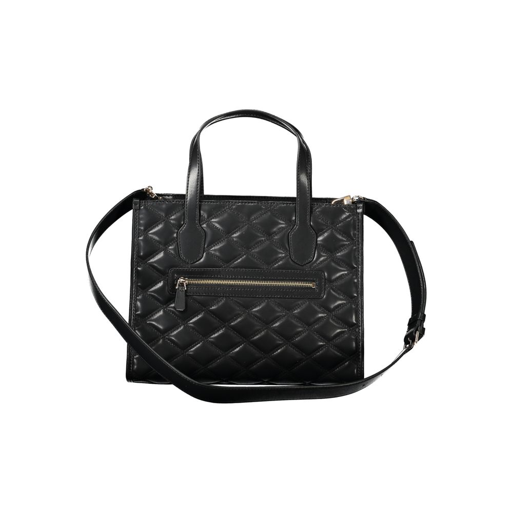 Guess Jeans Black Polyethylene Handbag Guess Jeans