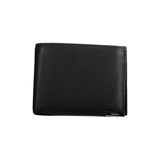 Calvin Klein Black Leather Wallet Calvin Klein