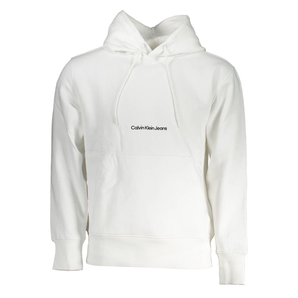 Calvin Klein White Cotton Sweater Calvin Klein