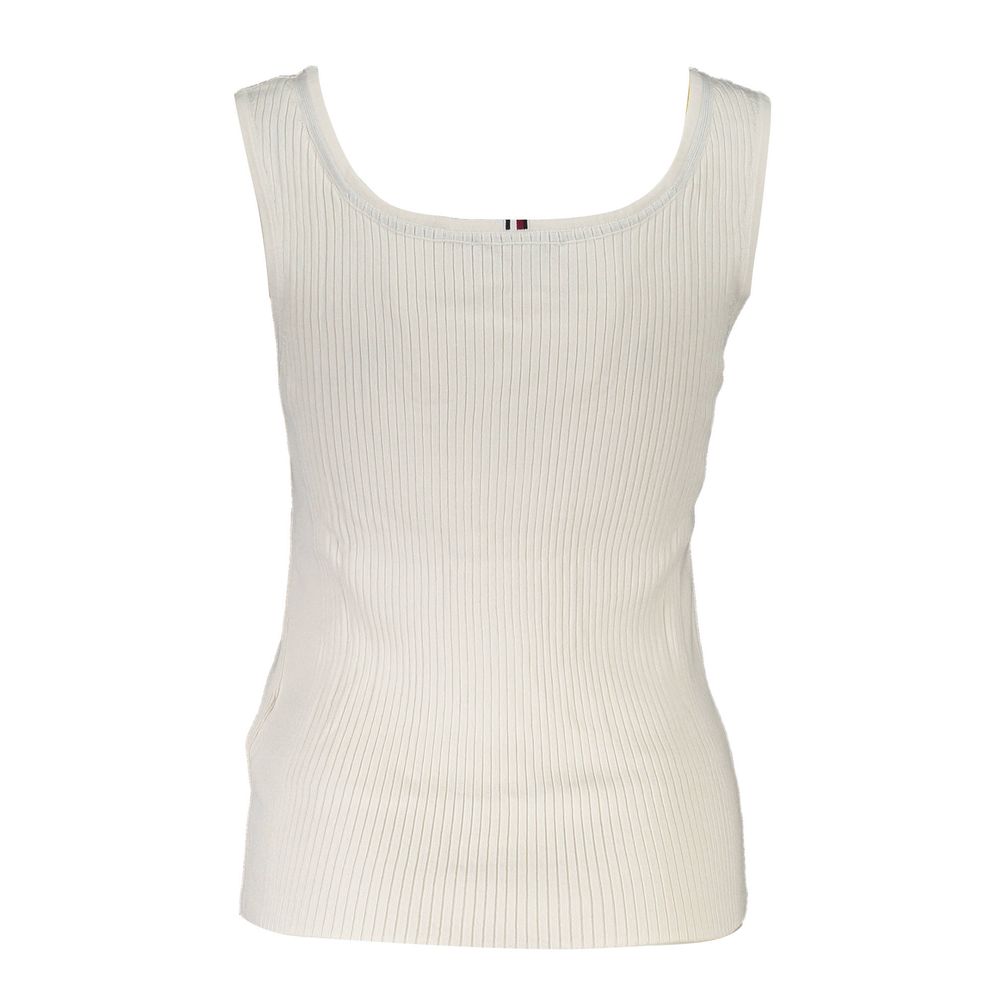 Tommy Hilfiger Bianco Modal Women Tank Top Tommy Hilfiger