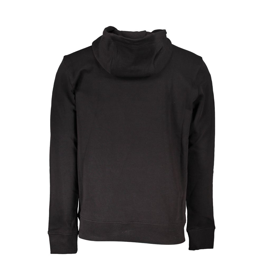 Tommy Hilfiger Black Cotton Sweater Tommy Hilfiger