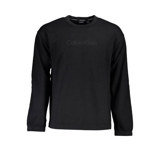 Calvin Klein Black Cotton Sweater Calvin Klein