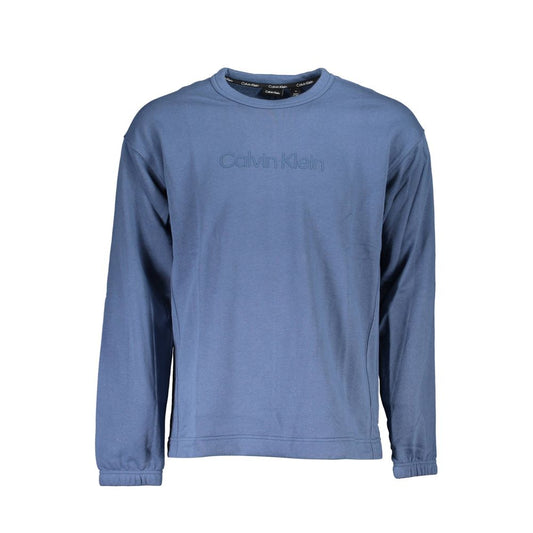 Calvin Klein Blue Cotton Sweater Calvin Klein