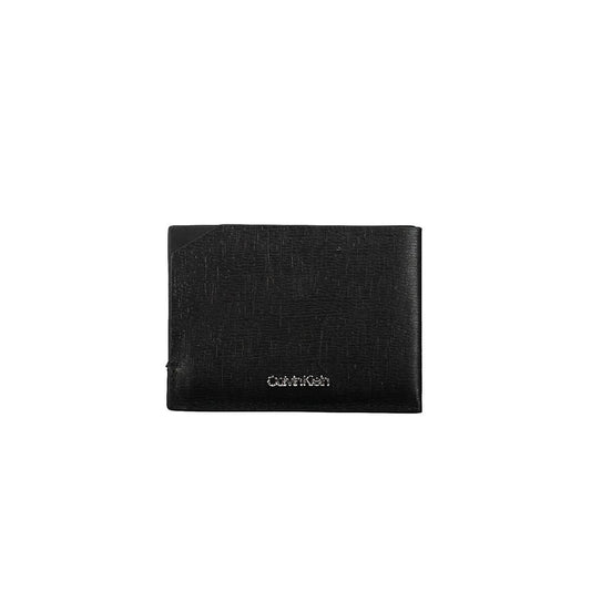 Calvin Klein Black Leather Wallet Calvin Klein